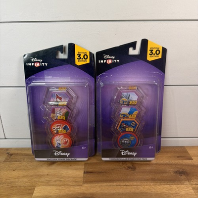 #ad Disney Infinity 3.0 Power Disc Lot Zootopia amp; Tomorrowland pack Ships Fast $39.90