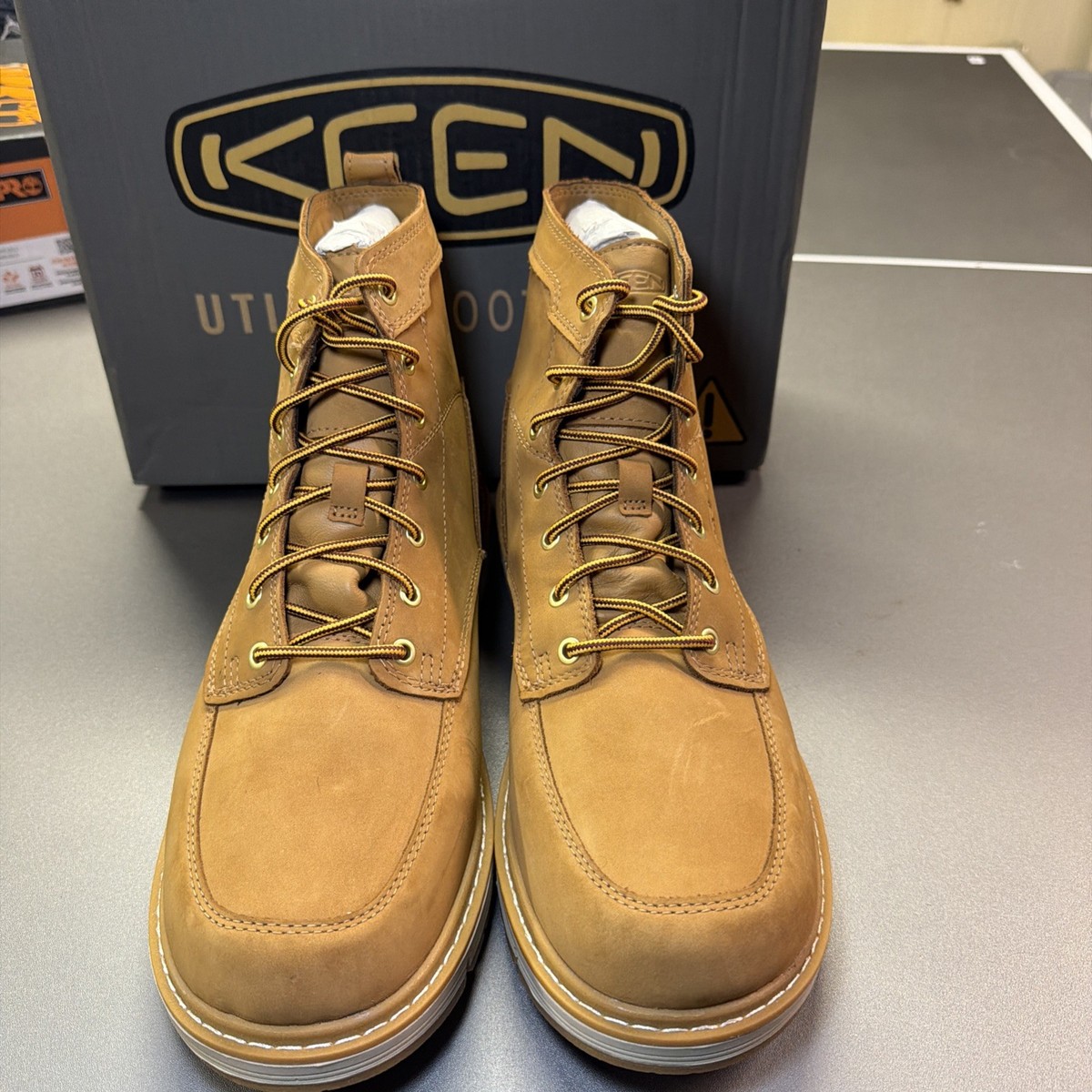 KEEN Mens San Jose 6” Aluminum Toe Work Utility Boots shoes sz 10D Men main image 4