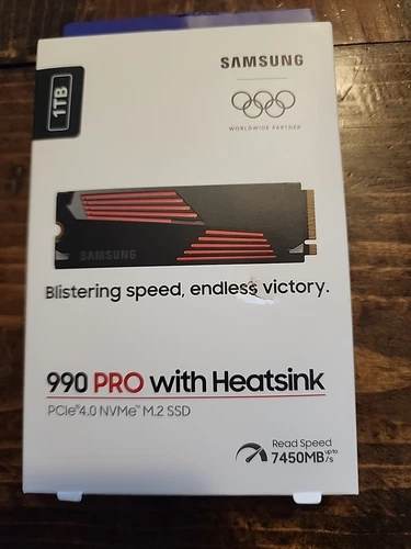 Samsung 990 Pro with Heatsink 1TB - Internal M.2 NVMe PCIe 4.0 SSD*BRAND NEW*