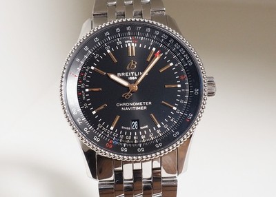 BREITLING Navitimer 41 Automatic Ref. A17326, Papiere 2024,  UPE* 5.300,- EURO