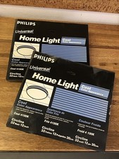 Lot Of 2. PHILIPS FC12T9/CW Cool White Fluorescent Circline Light Bulbs 32 W