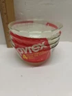 Pyrex 10-Ounce 300ml Custard Cups, deep pie dishes 464-d Set of 4 original wrap