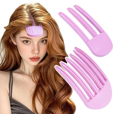 Hair Volume Clip, 2Pcs Volumizing Hair Clips for Fluffy Bangs, Easy High Crown V