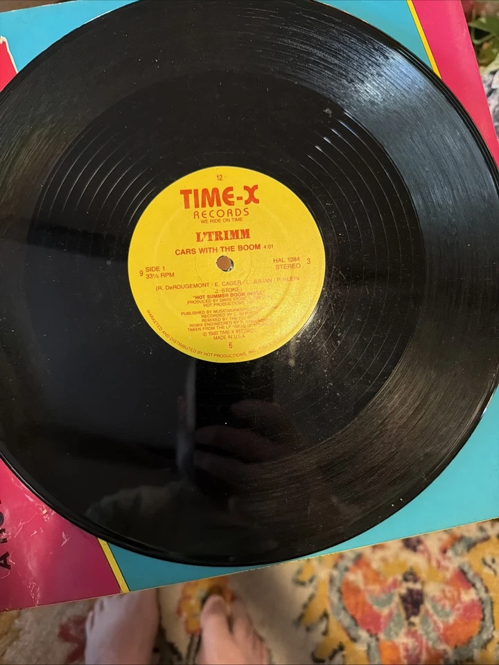 L’Trimm Cars With The Boom 12 Inch 33rpm Single B Side Don’t Come To My House !! - Image 4 of 4