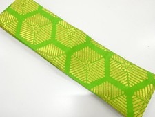 7807422: JAPANESE KIMONO FOR MEN / KAKU OBI FOR DANCE / WOVEN KIKKO FLOWER