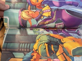 Phantasy Star Online Official Perfect Guide Versus Sega Dreamcast /w Poster
