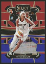2024 Panini Select WNBA #65 Rhyne Howard Prizms Red and Blue #/399 SN