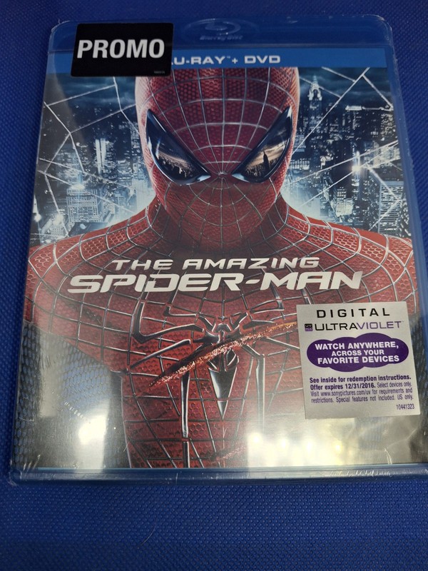NEW Promo The Amazing Spider-man Blue-Ray And DVD & Digital Ultraviolet 