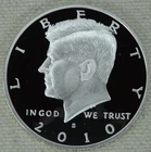 2010-S Kennedy Silver Half Dollar Proof DCAM 90% US Mint Coin 50C Free Shipping