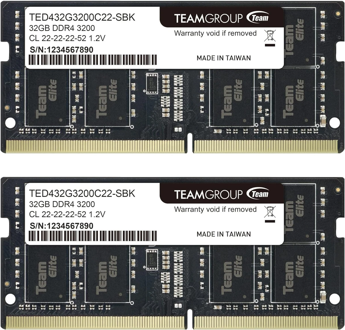 Team Group DDR4 SDRAM 32 GB Total Capacity Memory (RAM) for sale
