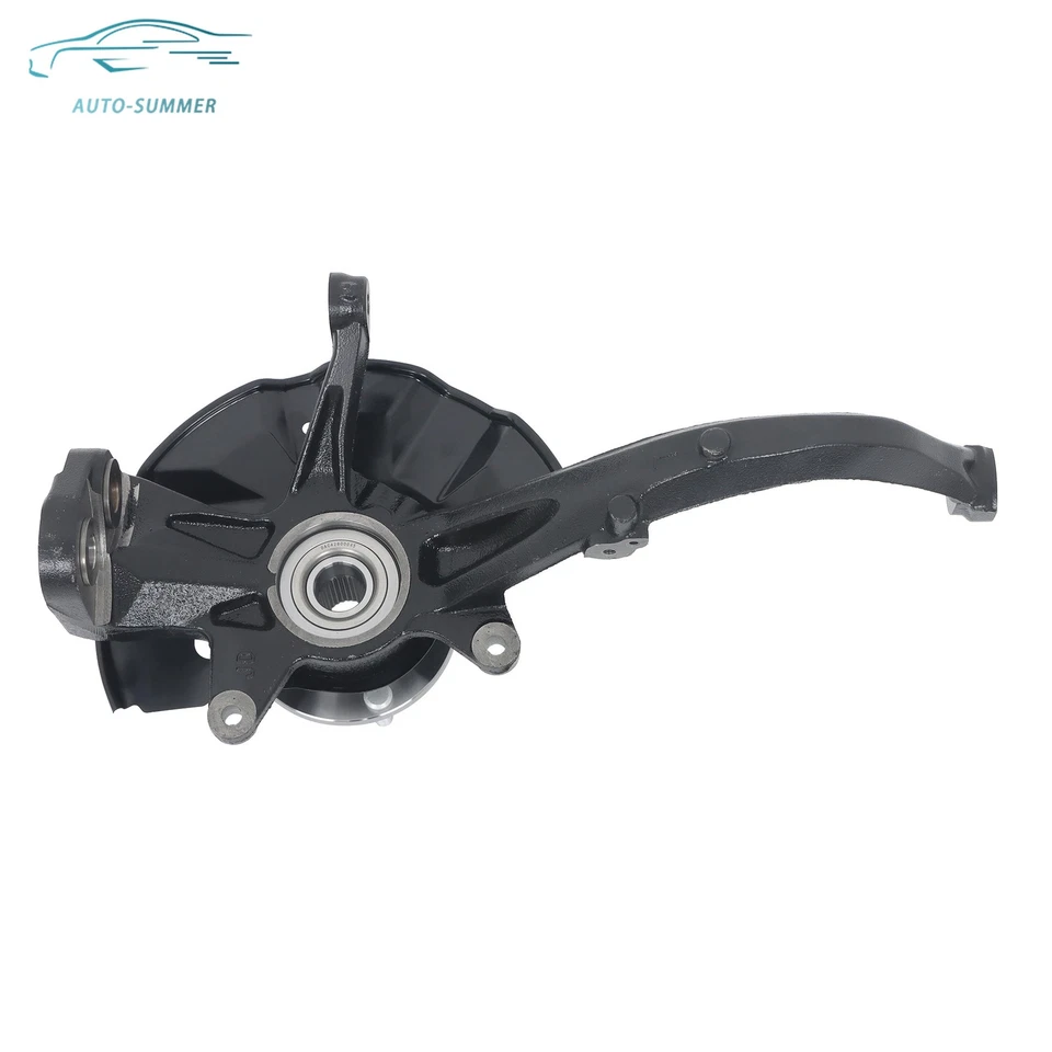 Pair Front Steering Knuckle & Wheel Hub Bearing For Ford Fusion & Mercury Milan - Imagem 3 de 4