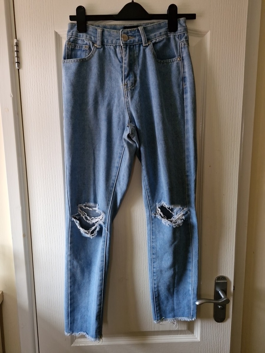 Depop Ripped Jeans Primark Primark Black Denim Shorts