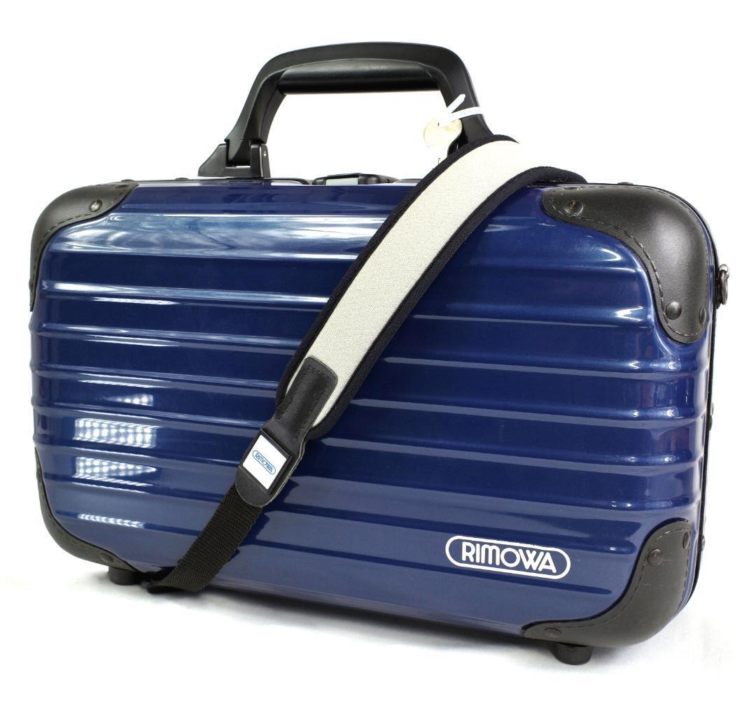 Rimowa Attache Case Samba Nova Piccolo Sapphire Blue 13L 28cm×38cm