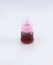 2 Ounce Sealed Reborn Baby Apple Juice Bottle w/NO HOLE NIPPLE