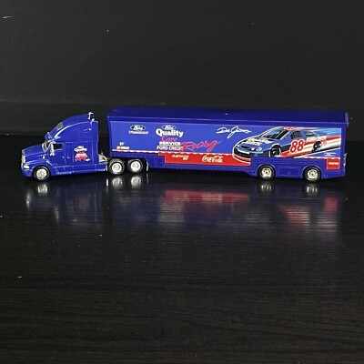 DIE-CAST HASBRO TOY FORD RACING TEAM SEMI TRUCK 