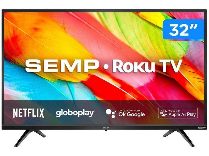 32-inch Semp R6500 HD Smart LED TV with Wi-Fi, 3 HDMI & 1 USB-image