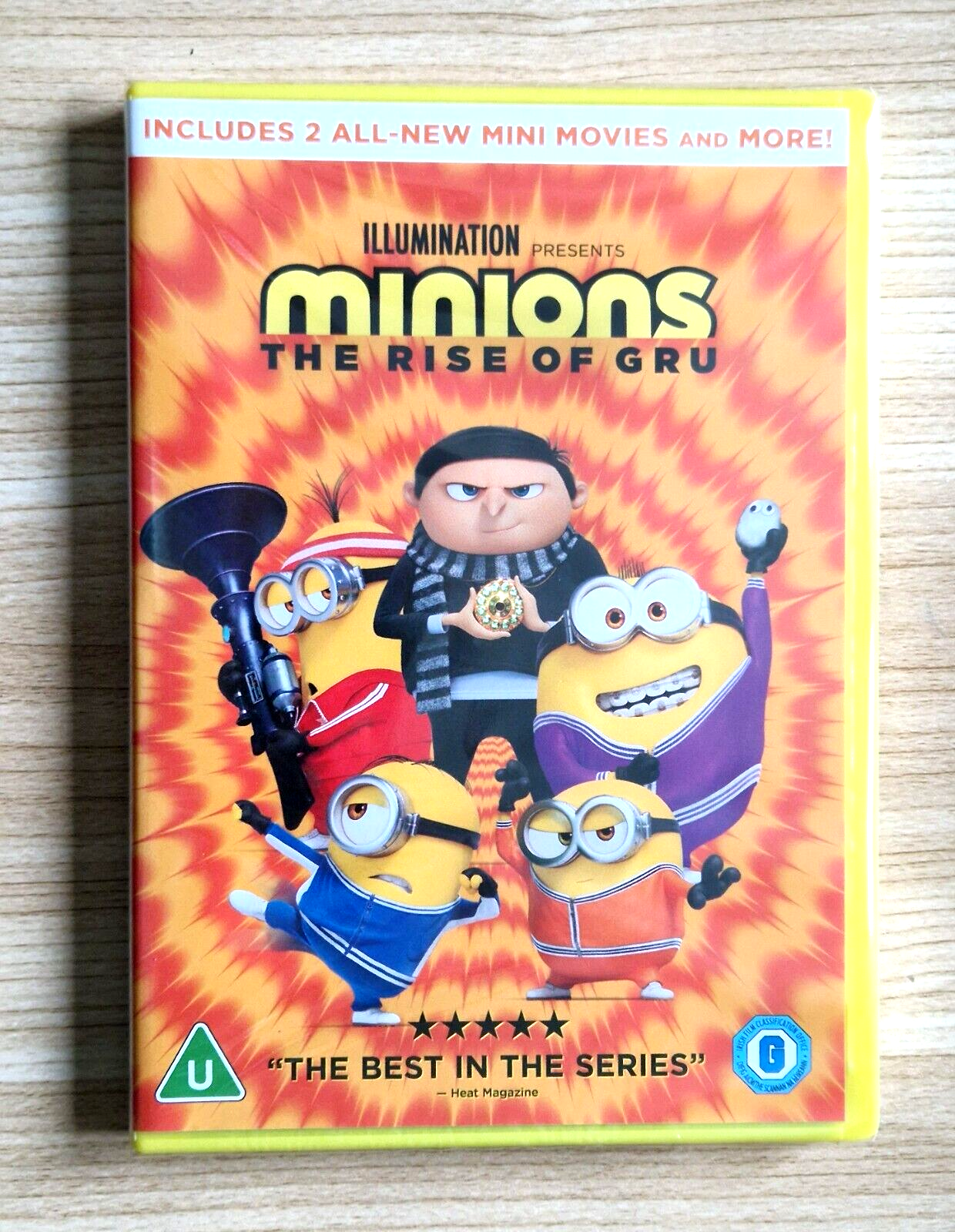 Minions The Rise of Gru DVD SEALED Kids Film