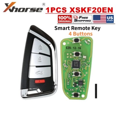 XHORSE VVDI XSKF20EN XS Series Smart Remote Key Knife Style 4 Buttons for VVDI