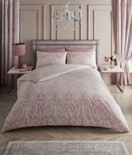 REVERSIBLE FLORAL DUVET Quilt Cover Bedding with Pillowcase Set Double King Size