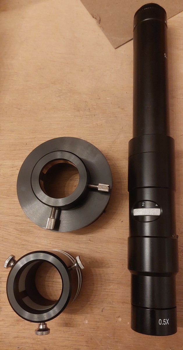 Industrial Inspection Zoom Microscope Monoscope 0.7X - 4.5X