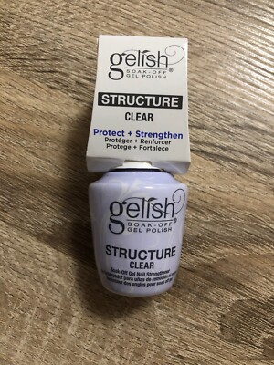Harmony Gelish UV Gel Polish Structure Gel ''CLEAR'' 0.5oz **BRAND NEW**