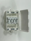 4 POLE Electrical Connections, Junction Boxes, Terminal Block 2A-24A/240V INLINE