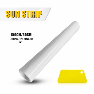 Sun Strip Visor Windshield Banner Premium Vinyl Decal Cast PVC Film VARIOUS SIZE