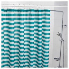IKEA Water-Repellent Shower Curtain Turquoise 71x71 Eco-friendly VADSJON Exclusi