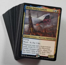 MTG Commander Ovika Enigma Engine Custom 100 Card EDH Deck with Rares