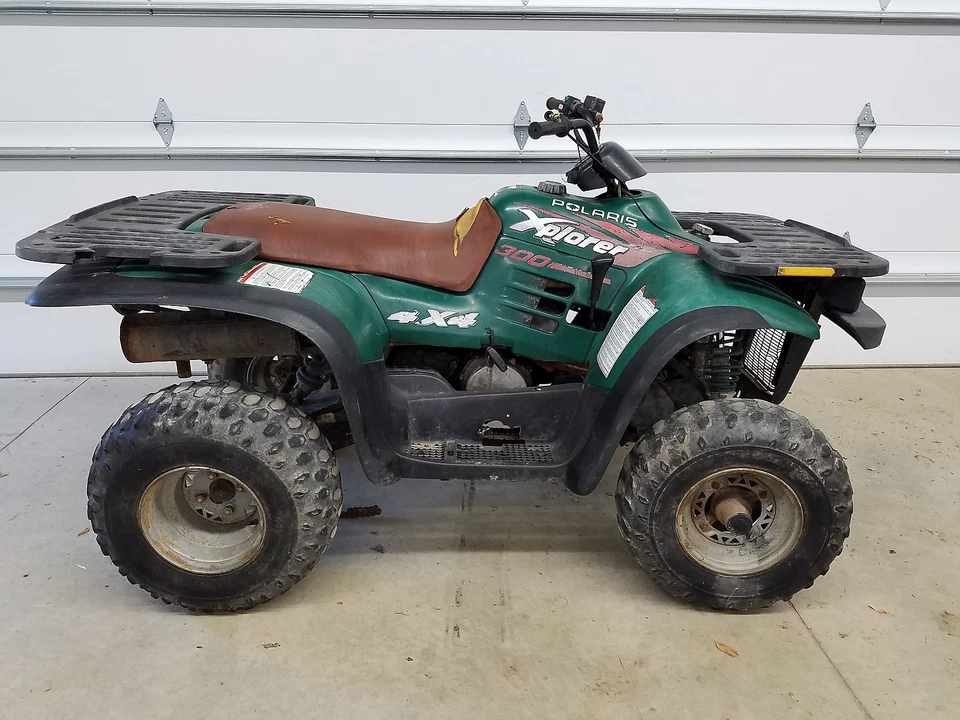 96 Polaris Xplorer 300 4x4 97 95 explorer EJE DELANTERO COJINETE PORTADOR EJE 4x4 Foto 3 de 4