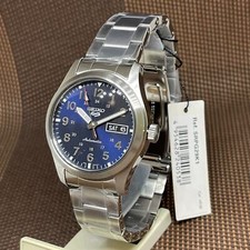 Seiko 5 Sports SRPG29K1 Military-style Blue Dial Automatic Analog Men's Watch 2