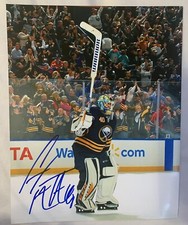 Carter Hutton Autographed Buffalo Sabres 8x10 Signed Arizona Coyotes Photo Nhl