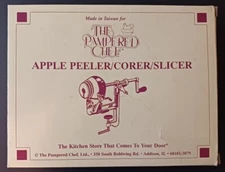 Pampered Chef Apple Peeler Corer Slicer - New Old Stock Never Used