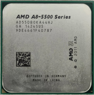 AMD A8-5500 socket FM2 quad core CPU AD5500OKA44HJ 3.2 GHz Trinity HD 7560D GPU