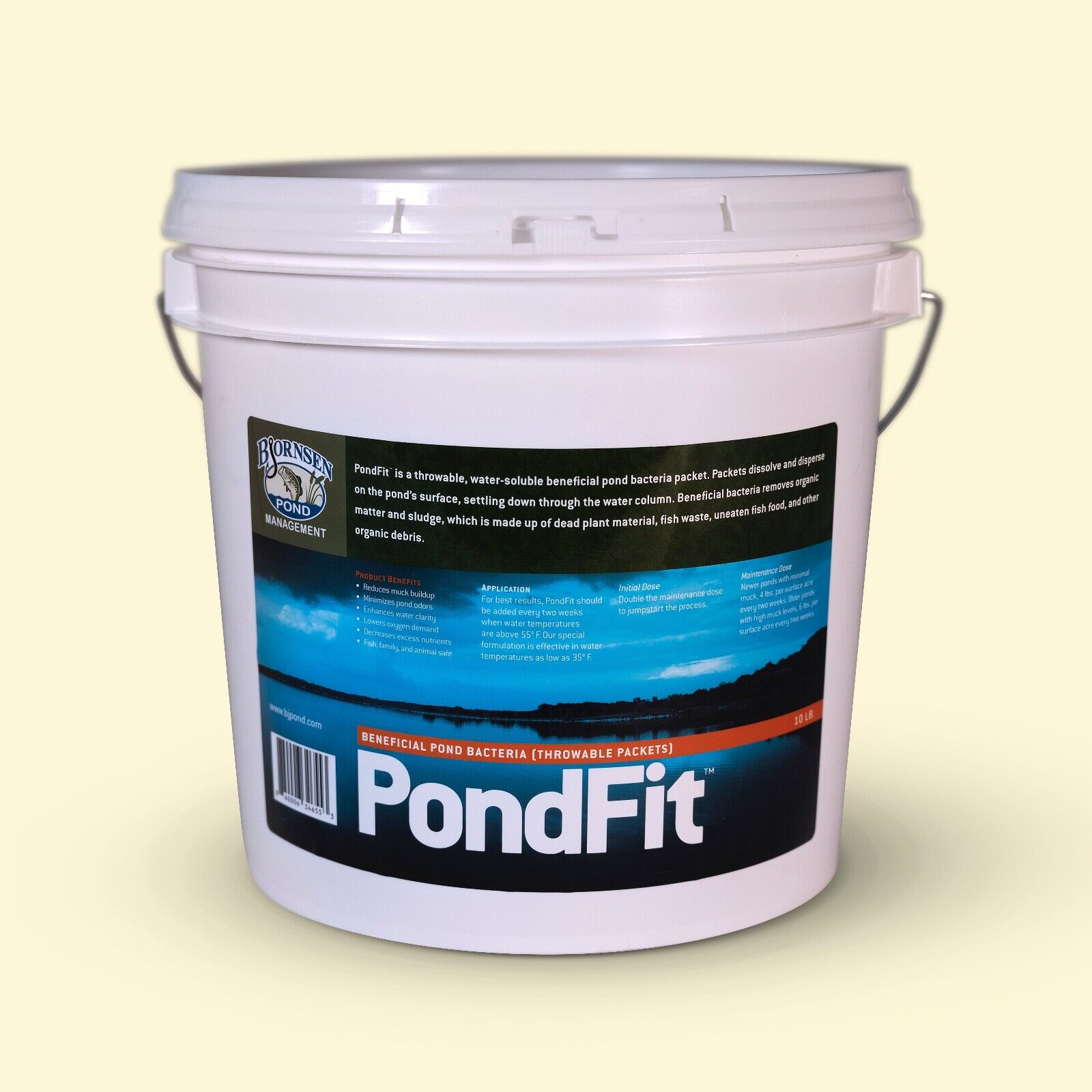 PondFit Online limited product 10 lb 4 years warranty - Beneficial Manage Pond Bjornsen -- Bacteria