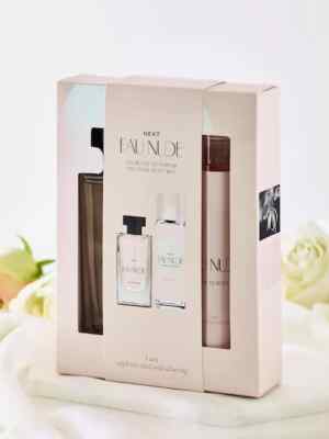 Next Eau Nude 100ml Perfume and 145ml Body Mist Gift Ladies