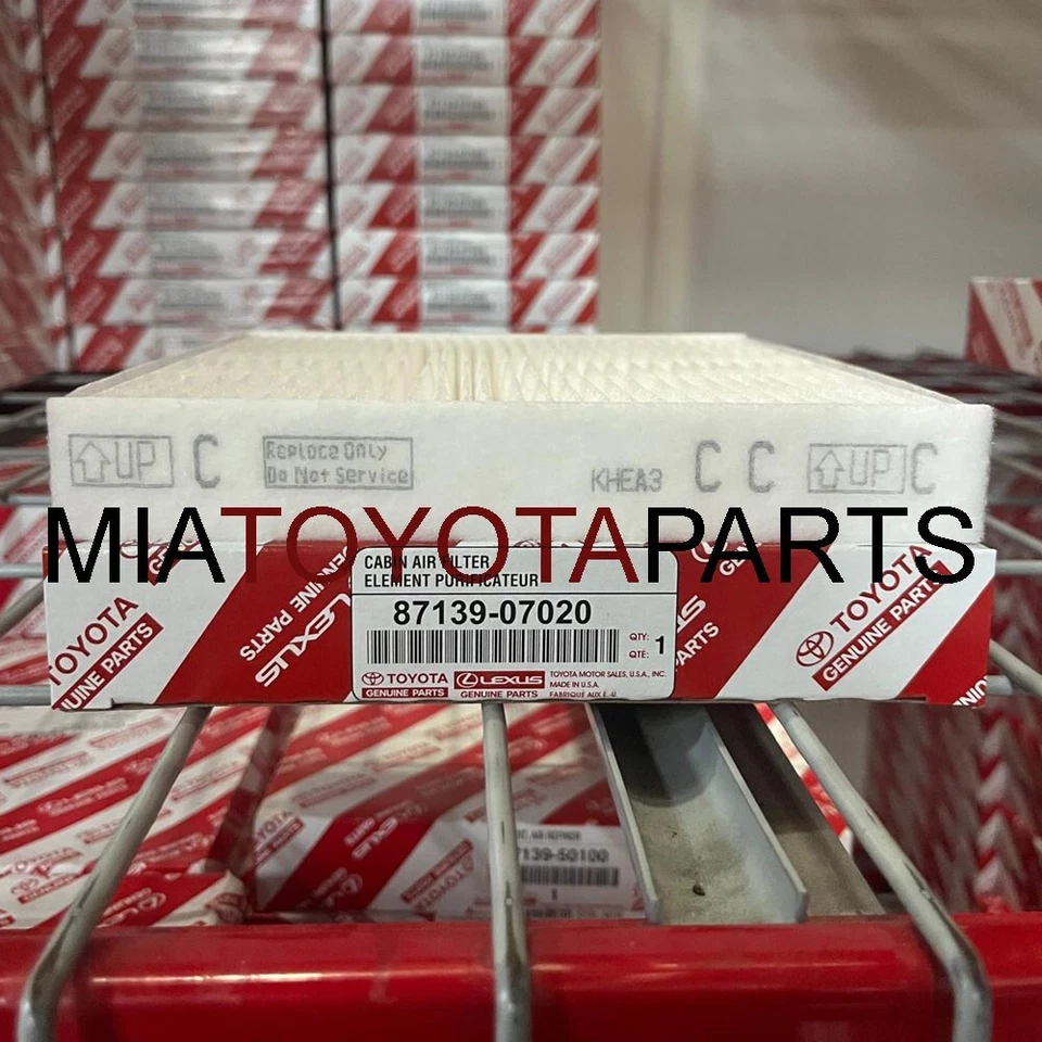Filtro de aire de cabina original Toyota Lexus GX460 2013-2022 87139-07020 Foto 4 de 4