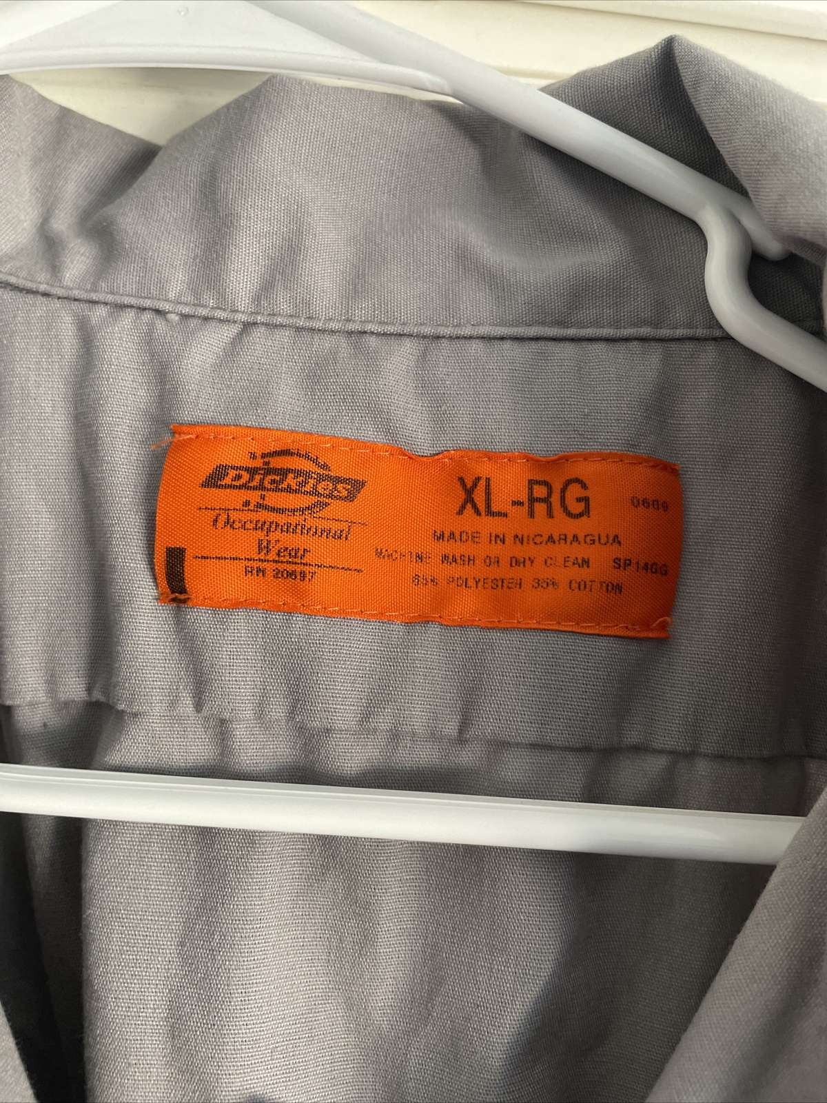 XL long sleeve Dickies Shirt. lucky 7 Choppers. image 2