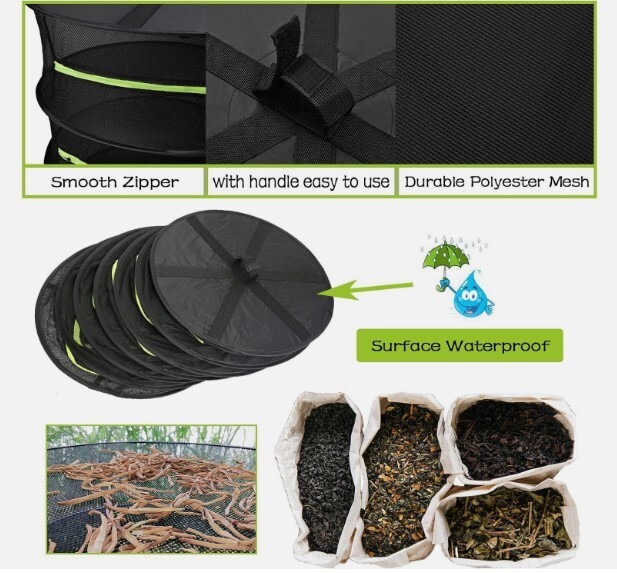 6 Layer Food Dehydrator Rack Tray Hanging Solar Fruit Herb Drying Rack ...