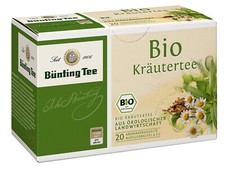 Bünting Bio Kräutertee Avec Racine de Réglisse Camomille Fenouil 3er Pack