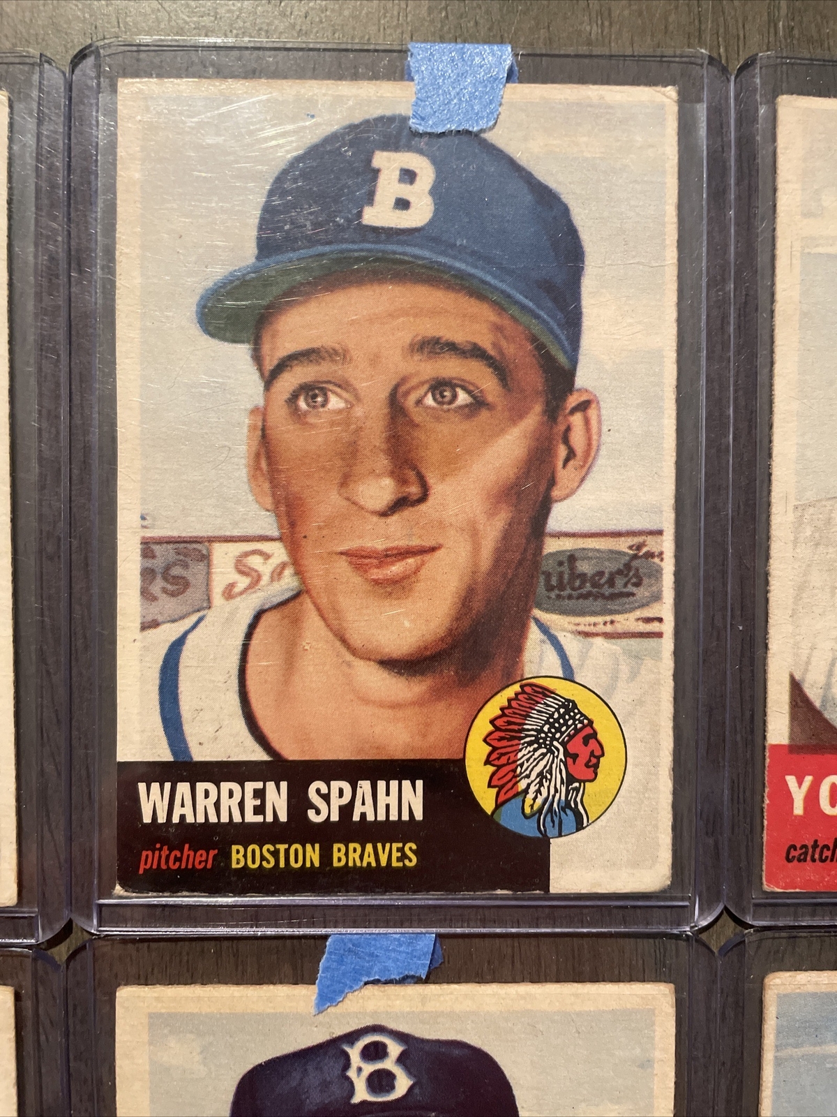 1953 Topps MLB Baseball Complete Card Set #1-280 Mantle Mays Robinson + - Picture 8 of 24