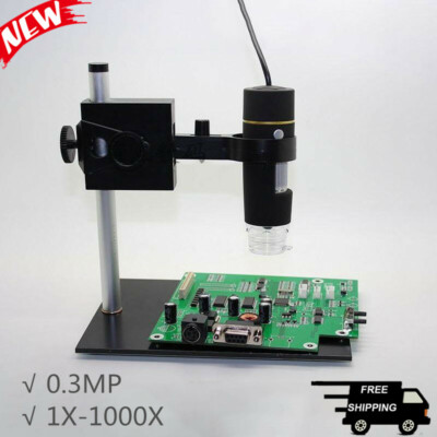 1000X USB Digital Microscope 8 LED Digital Camera Microscope Magnifier Manual  