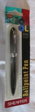Sheaffer School Ballpoint Pen Black & Silver Trim New Made In Usa