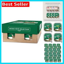 Nutritious 32-Pack of 100g Wet Cat Food Paté Mixed - Delicious for All Breeds 6.87 per kilo