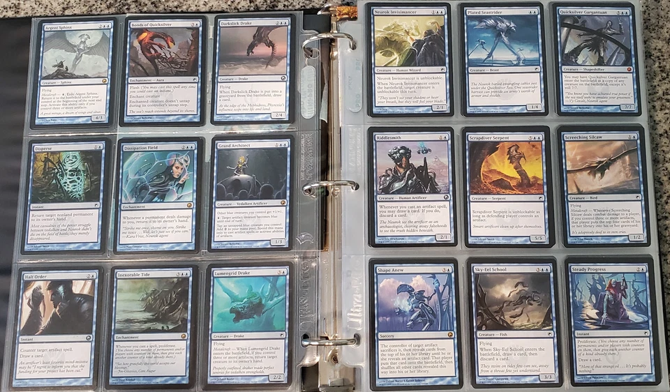 Magic MTG Scars Of Mirrodin Complete Regular Set - Image 3 of 4