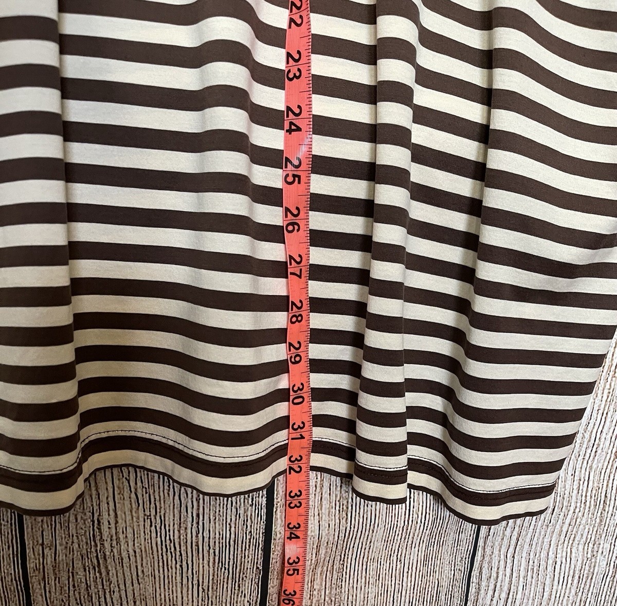 UT Golf Club Mens XL Martin Brown Striped Polo Golf Shirt University Of Texas View 6
