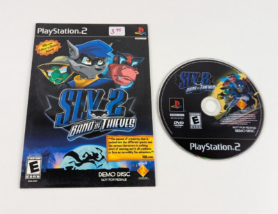Sly 2 Band of Thieves PS2 Demo Disc Not For Resale Sony 2004 Rare