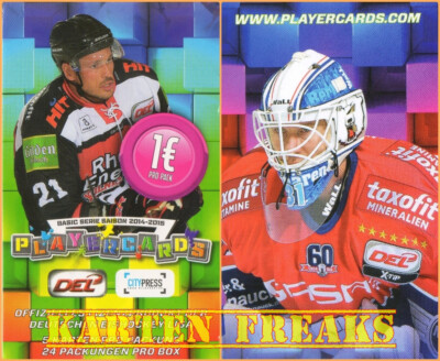 DEL Playercards * Saison 2014-15 * 14-15 * Basic Serie * Sonderkarten