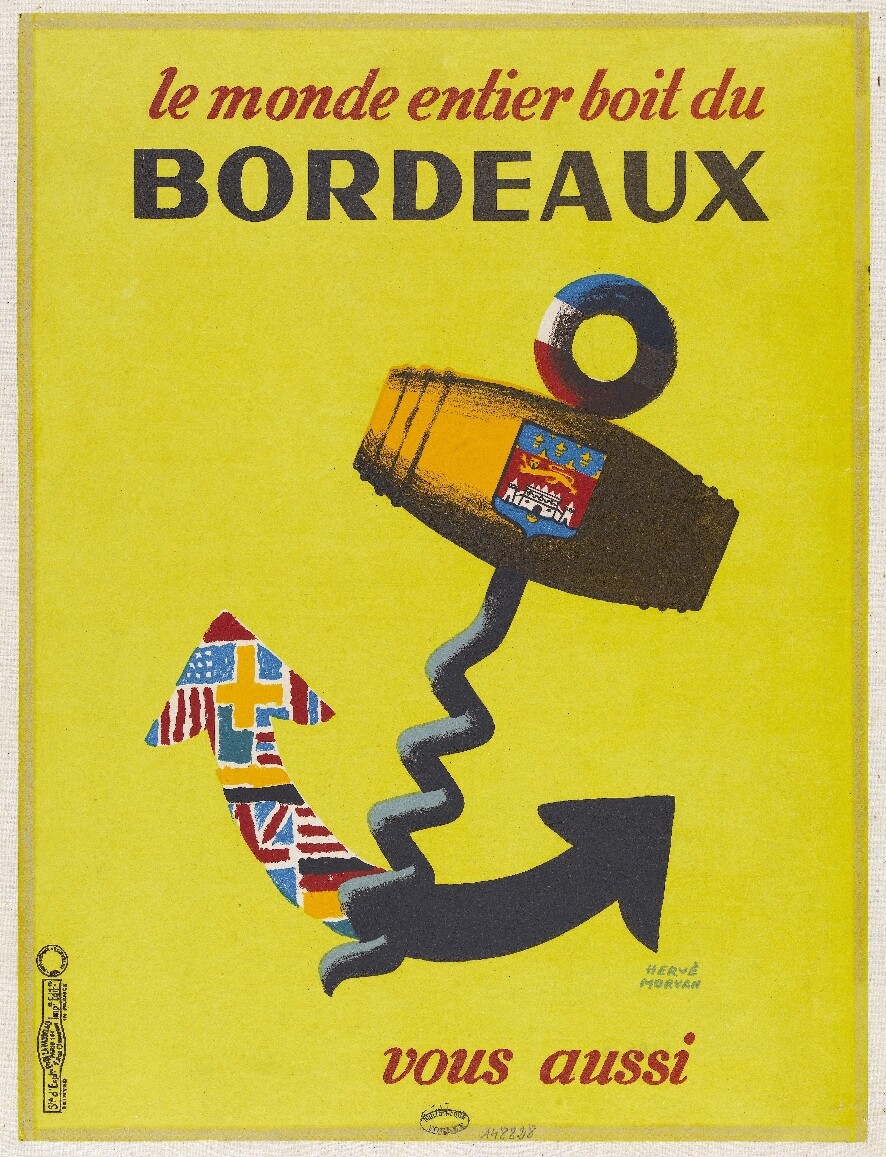 Poster Publicitaire Vin Fenouil Carpentras – Affiche Vintage 50x70cm, Neuve