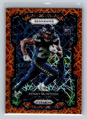 B1tch出品　50　53　チャンドラー 2023 Panini Prizm Kenny McIntosh Lazer #391 Seattle Seahawks | eBay